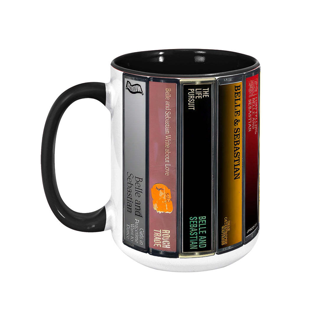 Belle and Sebastian Albums Cassette Retro Collection Accent Mug