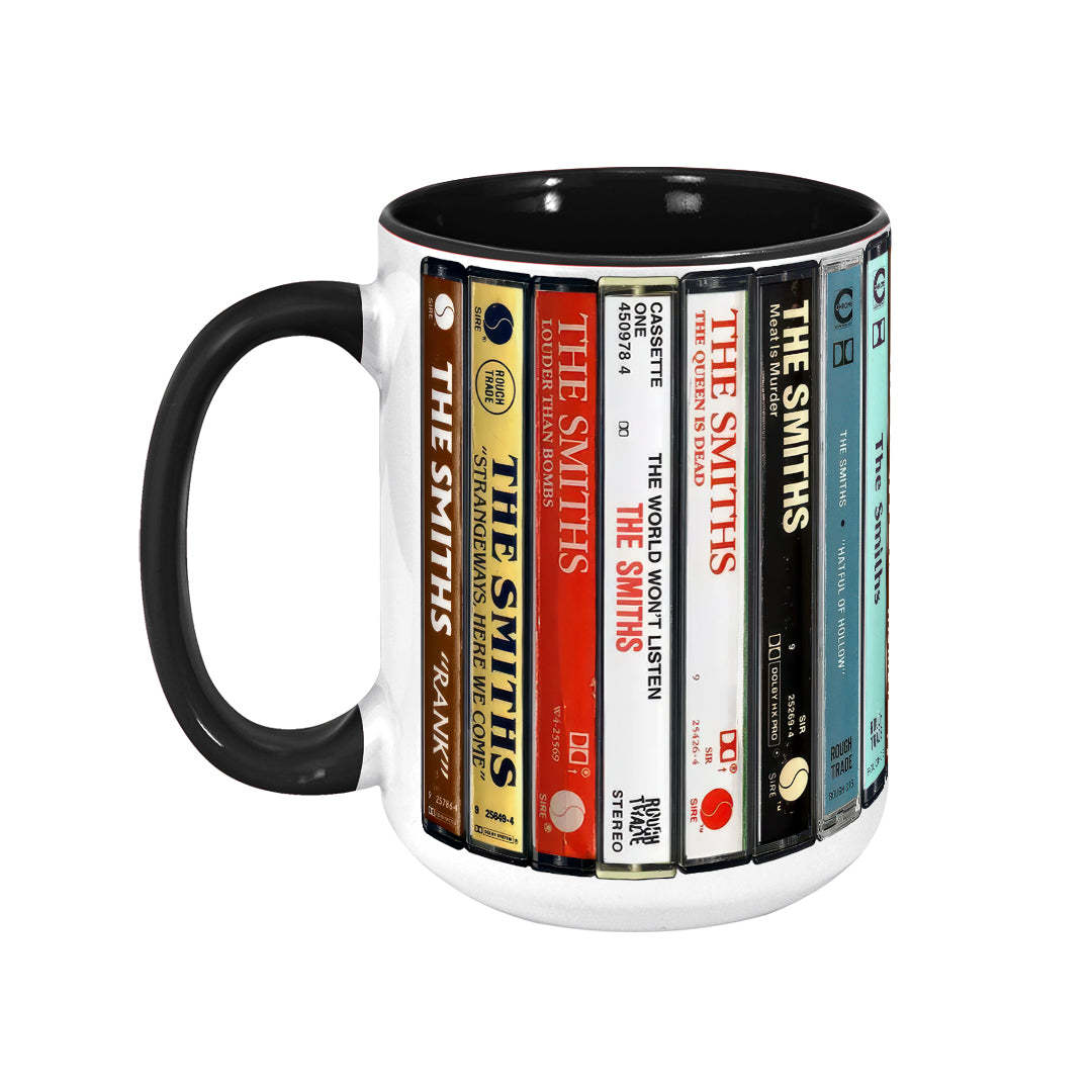 The Smiths Albums Cassette Retro Collection Accent Mug
