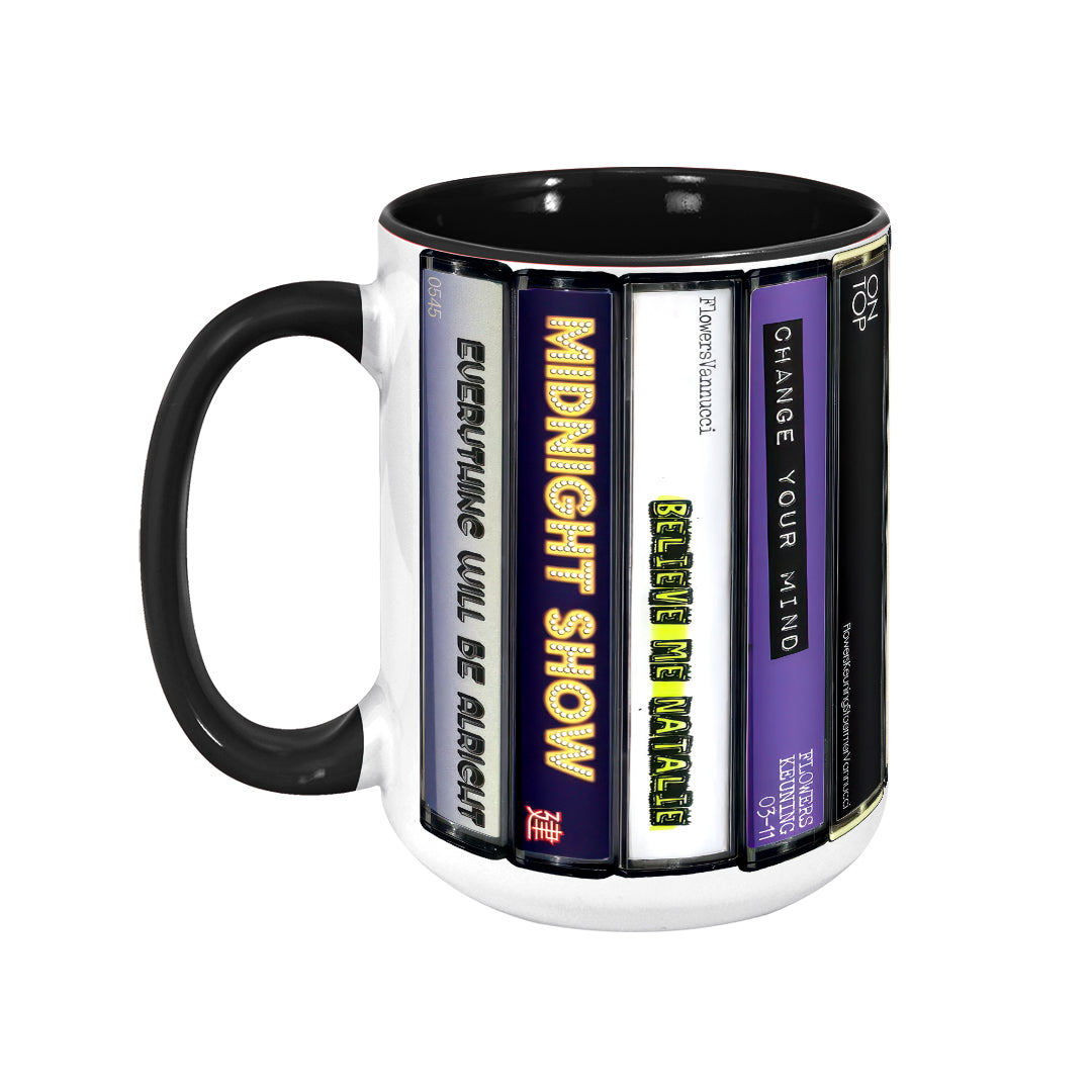 The Killers Hot Fuss Album Cassette Retro Accent Mug