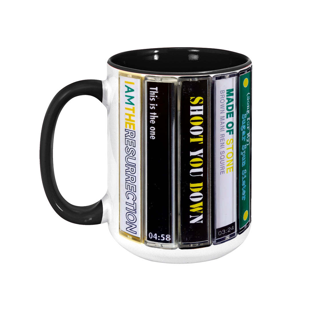 The Stone Roses Debut Album Cassette Retro Collection Accent Mug