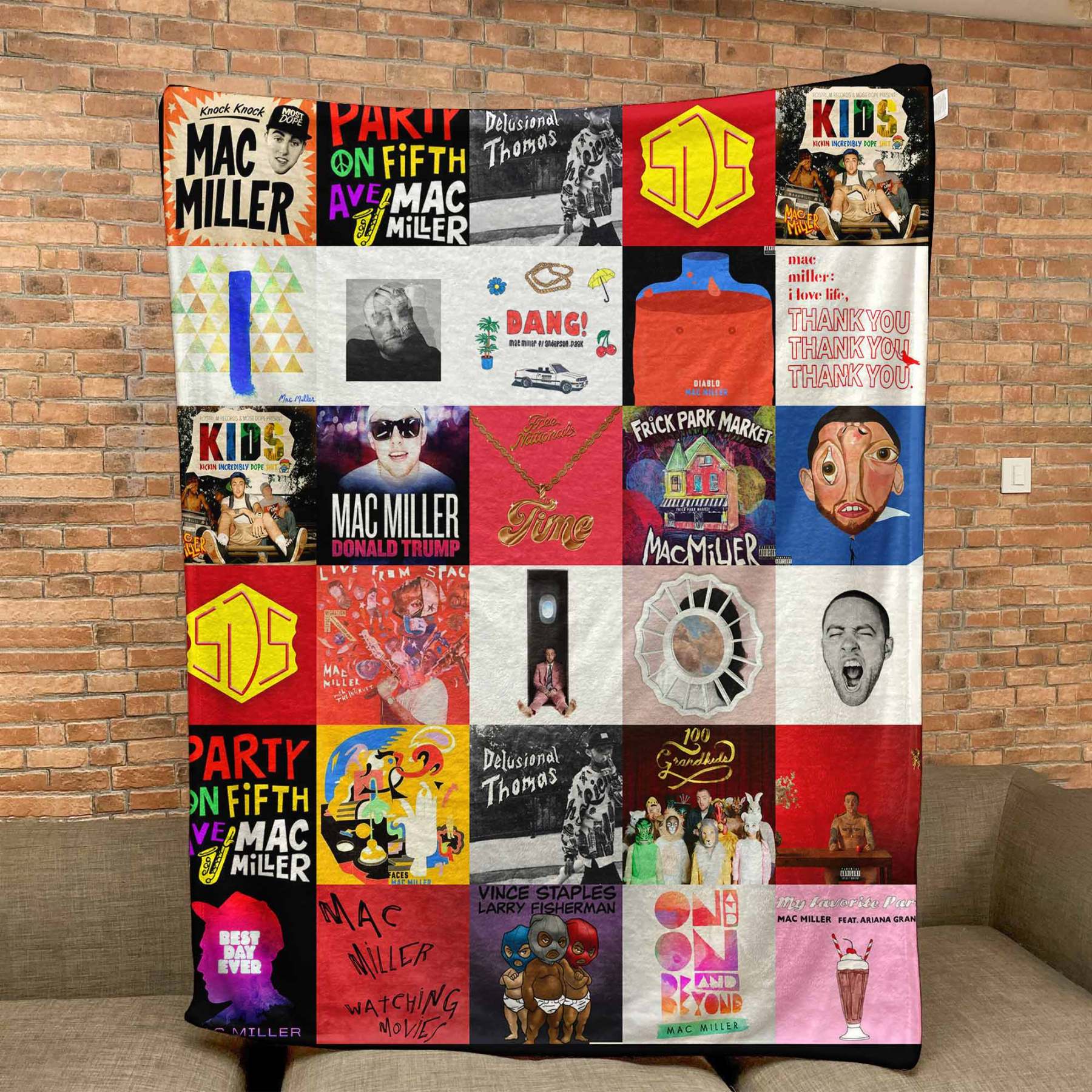 Mac Miller Sherpa Blanket – A Warm Tribute to a Modern Legend