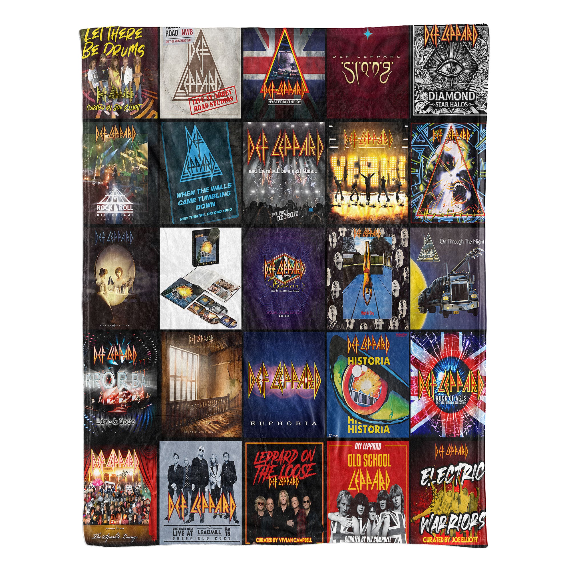 Def Leppard Sherpa Blanket – A High-Energy Rock Tribute for True Fans