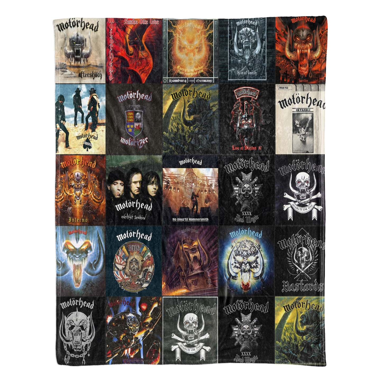 Motörhead Sherpa Blanket – Heavy Metal Warmth Wrapped in Iconic Album Art