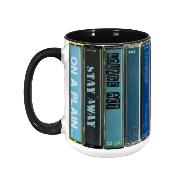 Nirvana Nevermind Album Cassette Retro Accent Mug