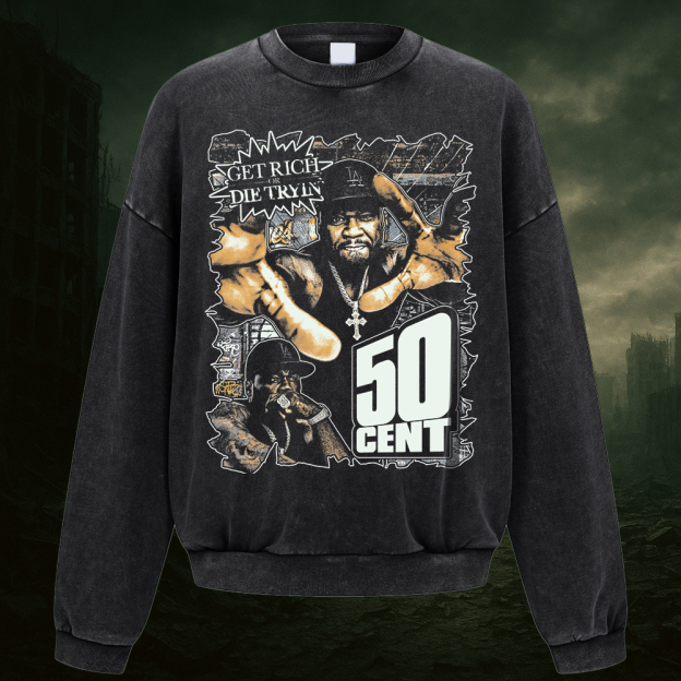 50 Cent Get Rich Or Die Tryin' Sweatshirt