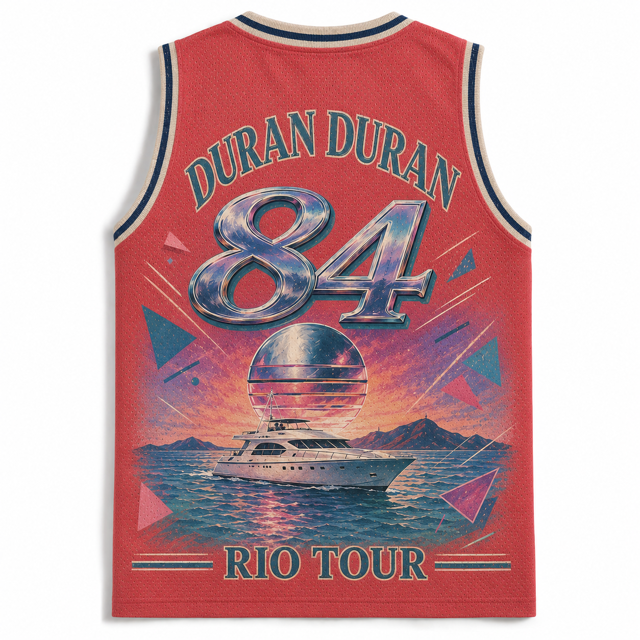 Duran Duran Rio 1984 Tour Retro Jersey Tank