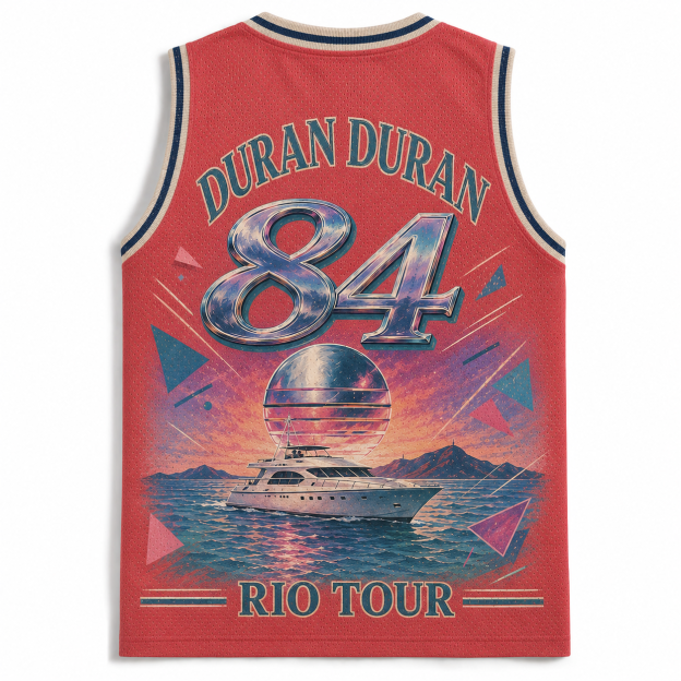 Duran Duran Rio 1984 Tour Retro Jersey Tank