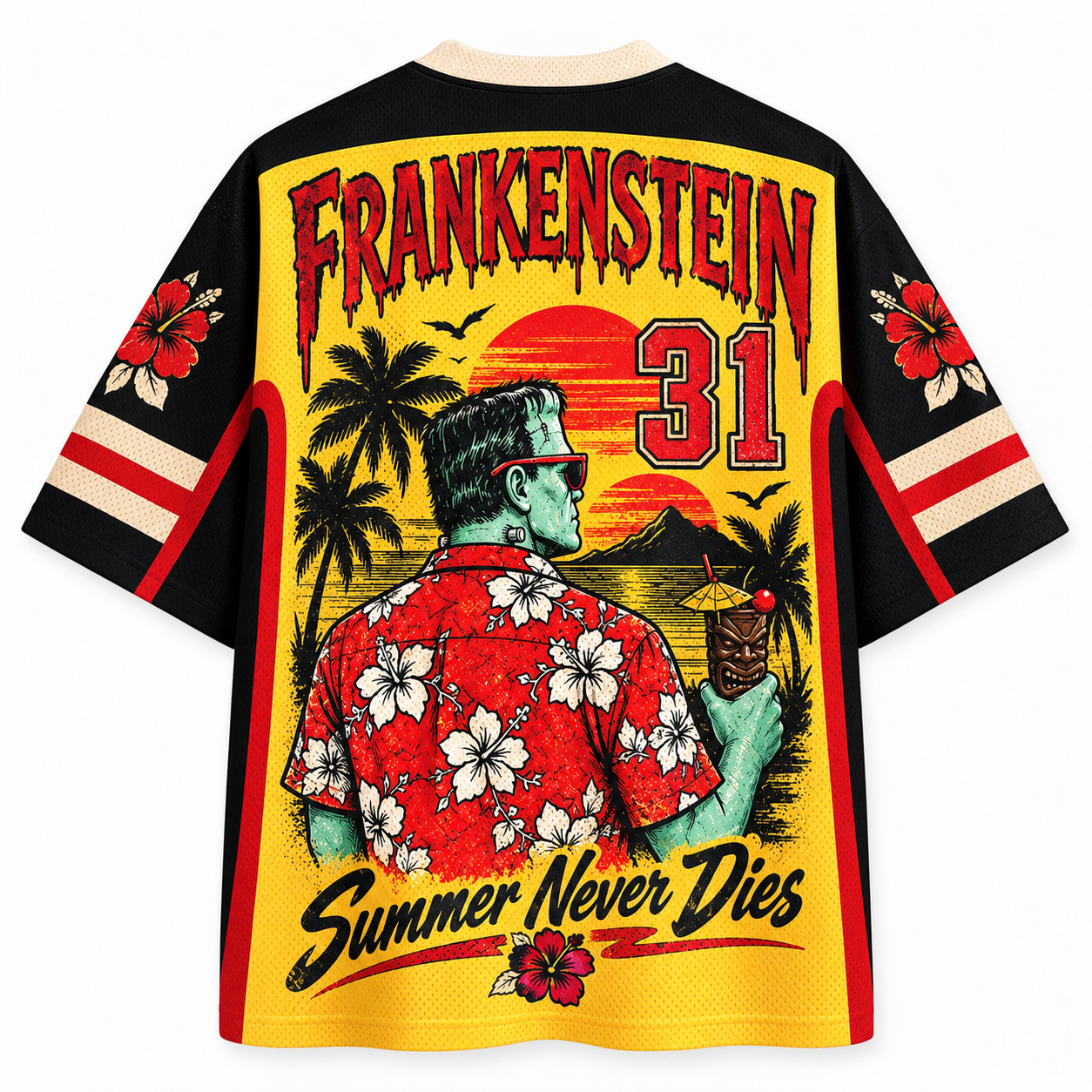 FRANKENSTEIN ISLAND TIME Jersey Shirts