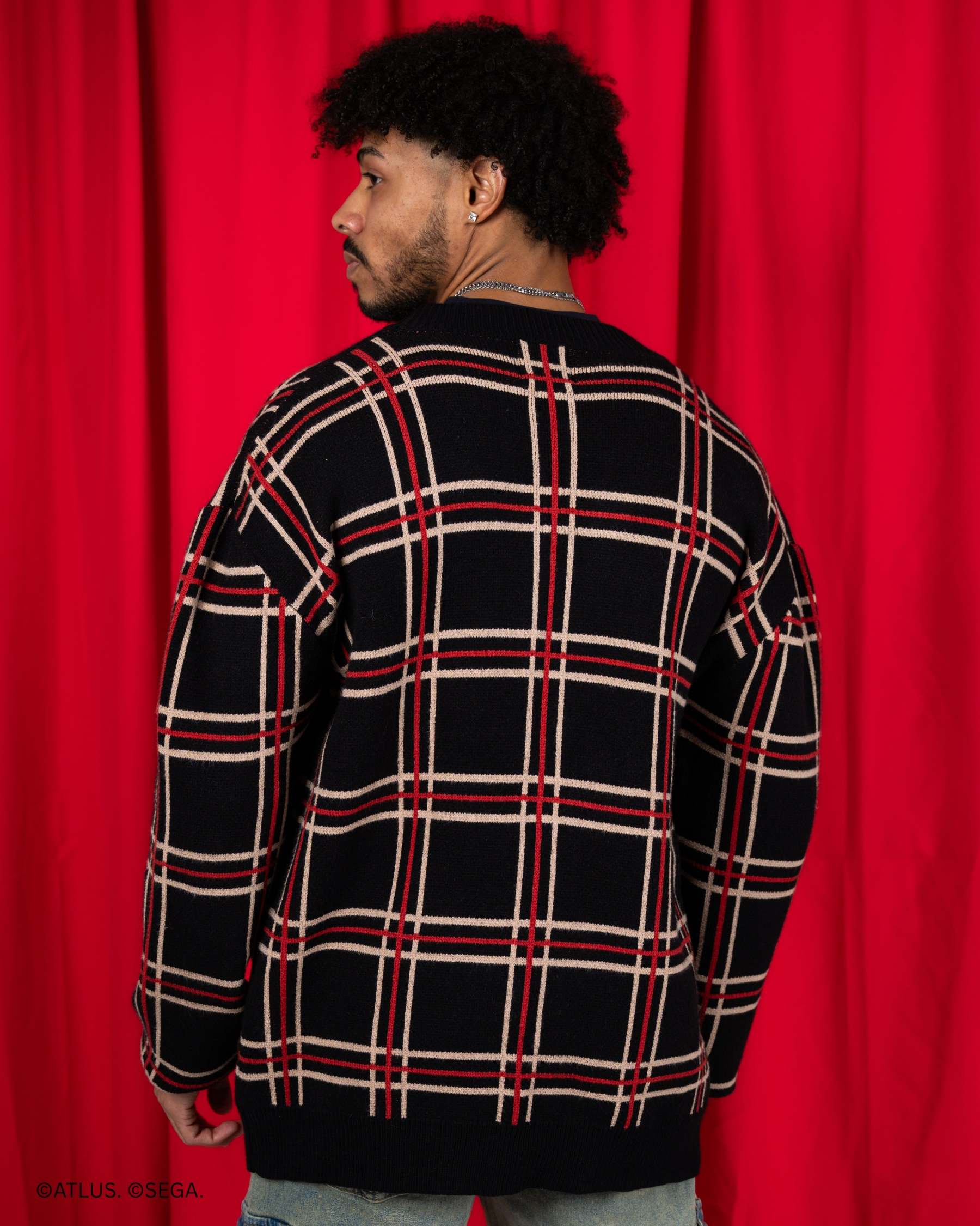 Shujin Academy Plaid Cardigan