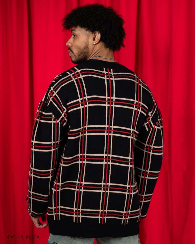 Shujin Academy Plaid Cardigan