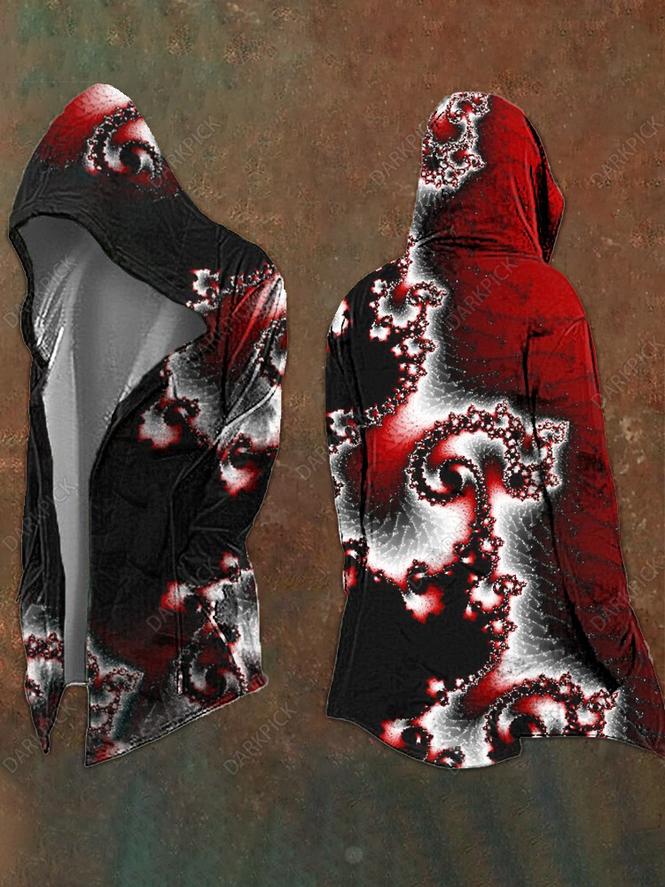 Viral Spread Halloween Gore Pattern Men's Hooded Jacket