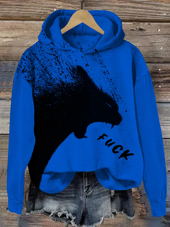 Unisex A Cat Yelling Fuck Print Casual Tank Top