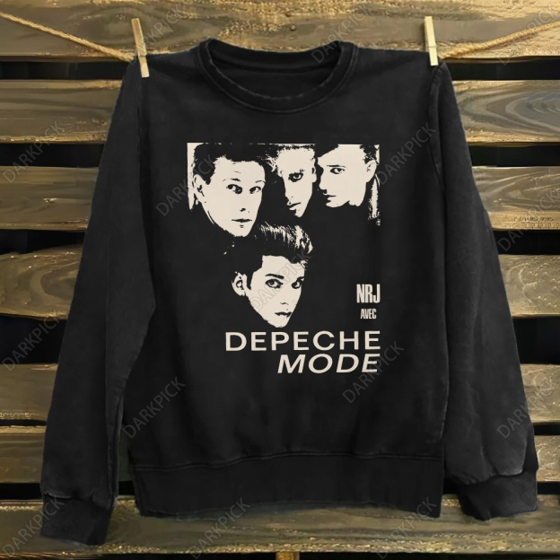 Unisex Cotton Depeche Mode Band Sweatshirt