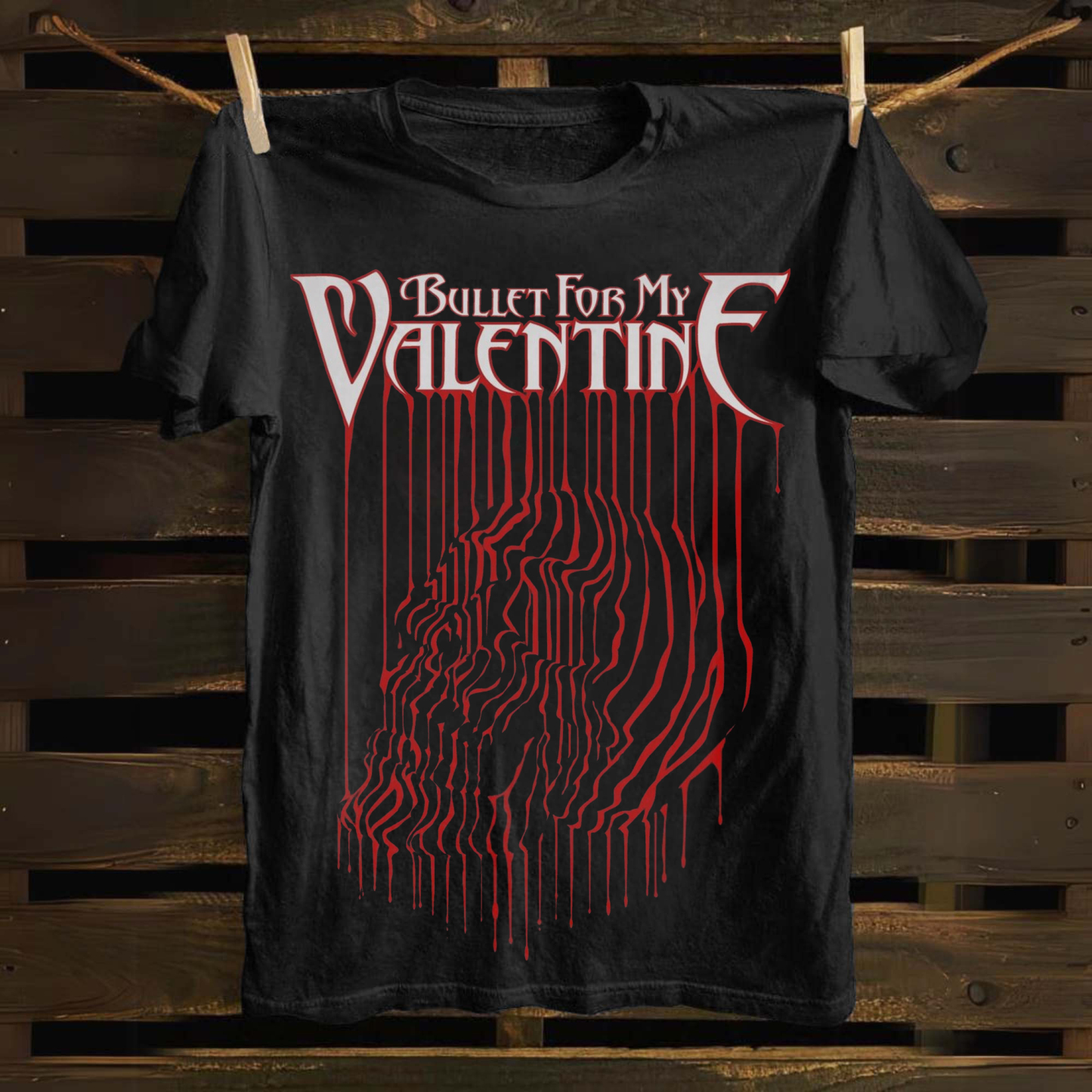 Cotton Bullet For My Valentine Band T-shirt