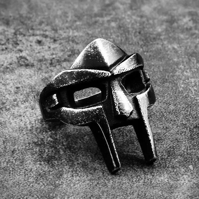 MF Doom Mask Stainless Steel Ring