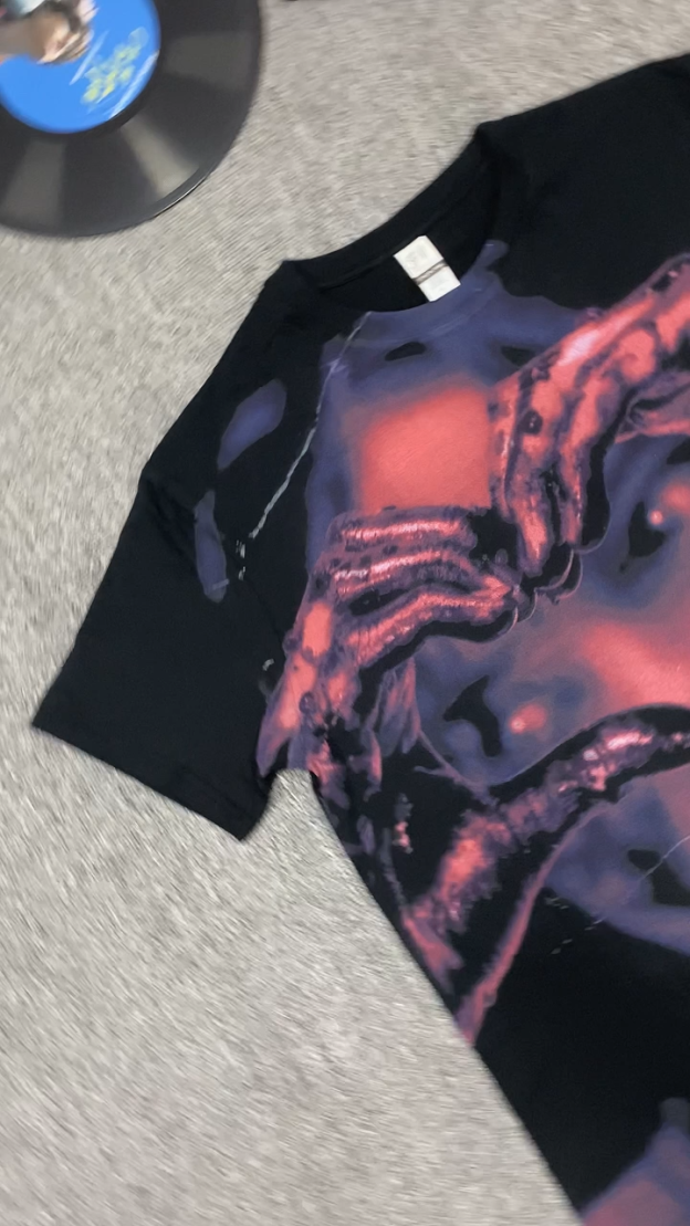 Horror film Obsession All-over print pure cotton t-shirt