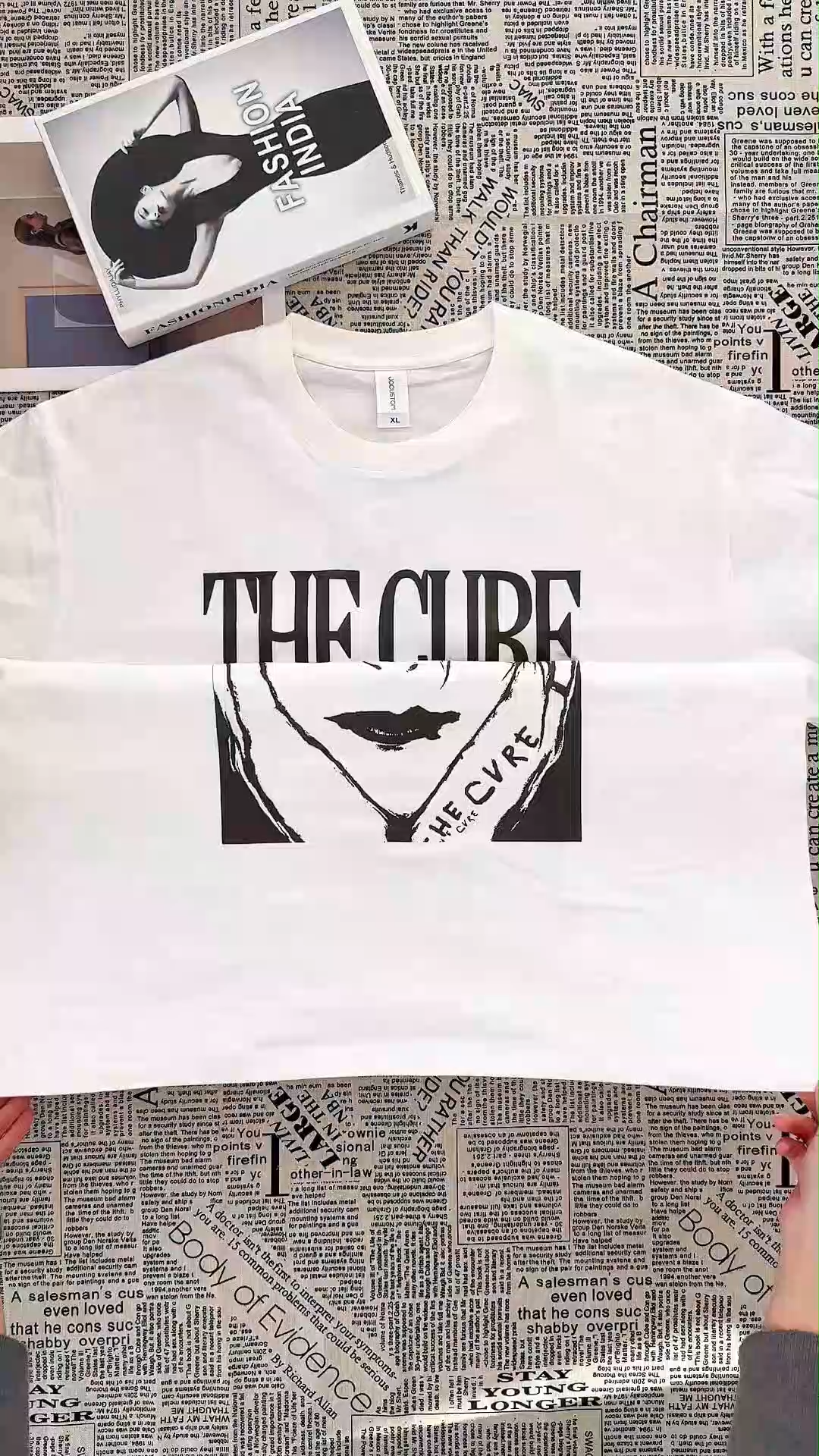 The Cure band cotton T-shirt