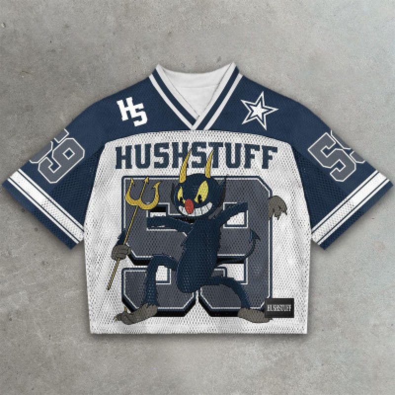 hushstuff fashion casual sports jersey