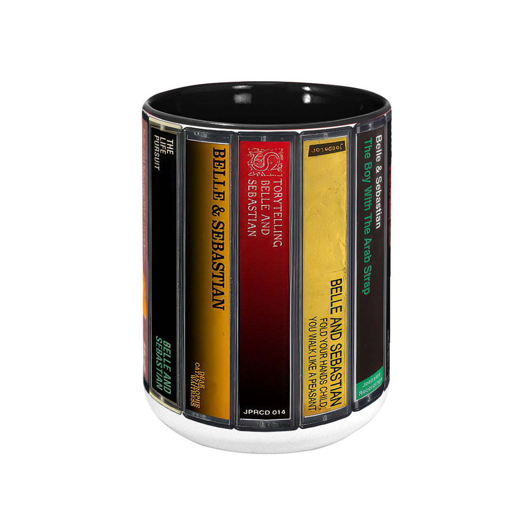 Belle and Sebastian Albums Cassette Retro Collection Accent Mug