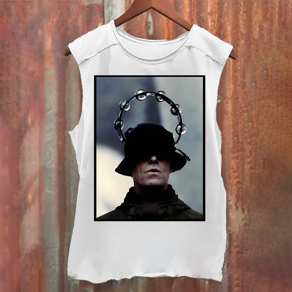 Liam Gallagher Casual Printed Tank Top