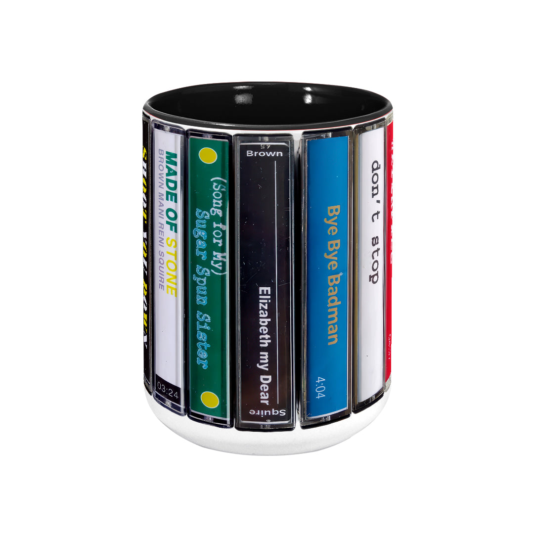 The Stone Roses Debut Album Cassette Retro Collection Accent Mug