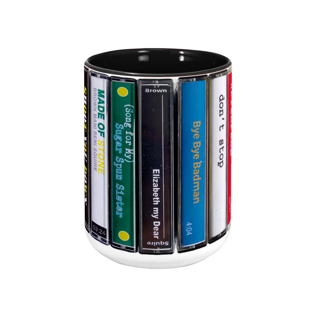 The Stone Roses Debut Album Cassette Retro Collection Accent Mug