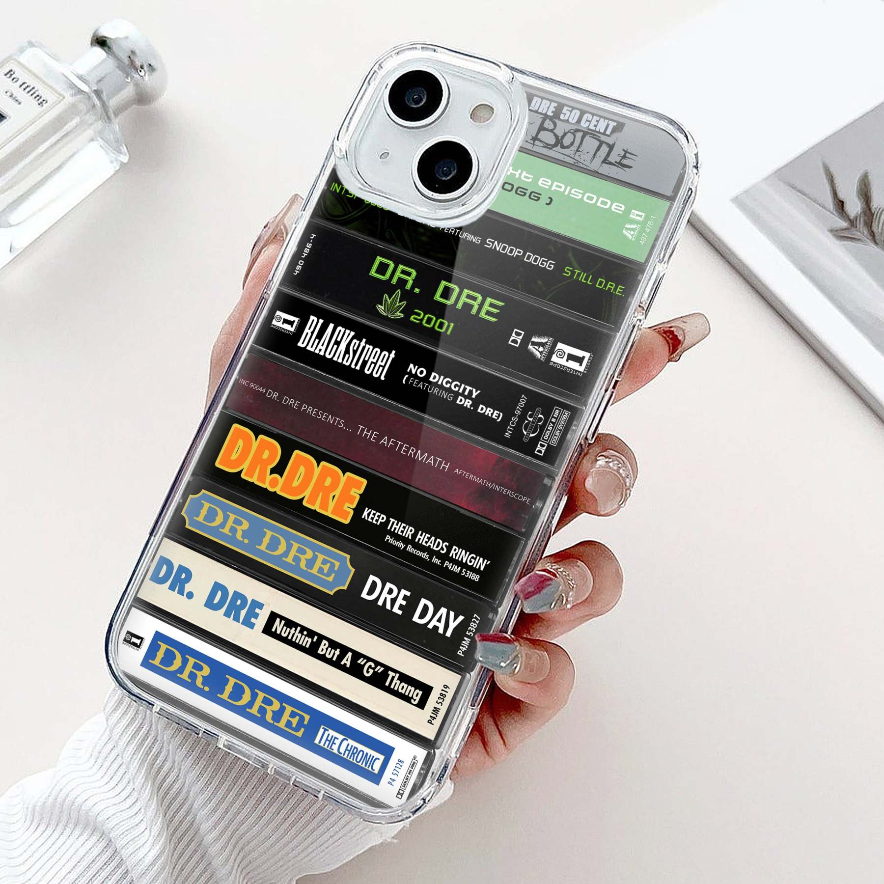 Dr. Dre Albums Cassette Collection Retro Phone Case