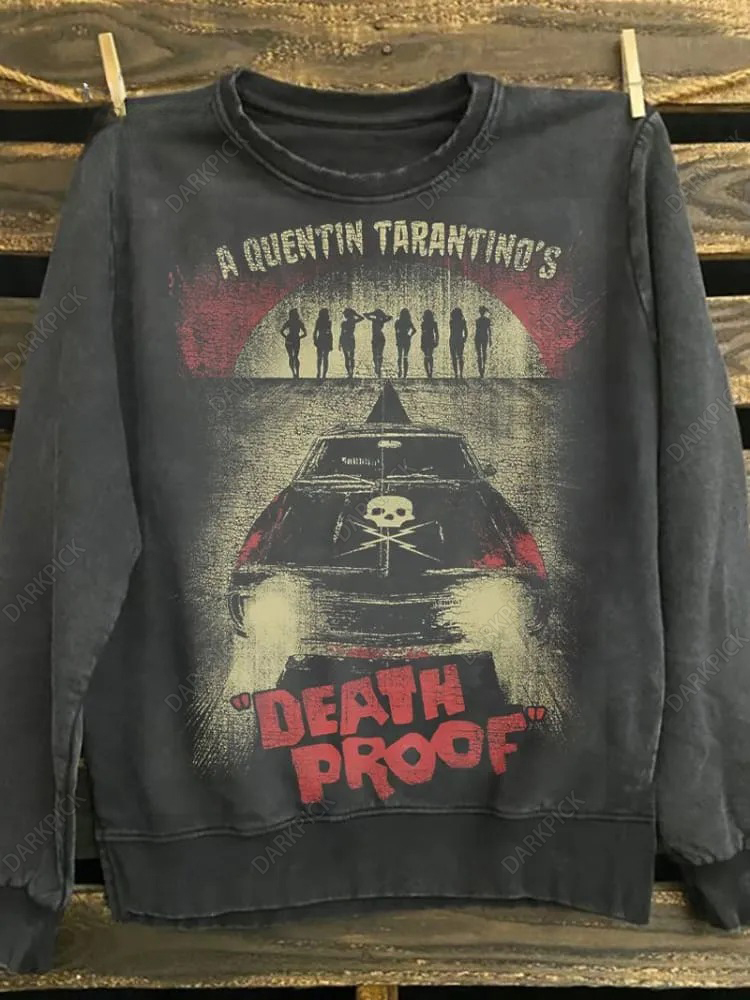 Death Proof Print Unisex Sweatshirt