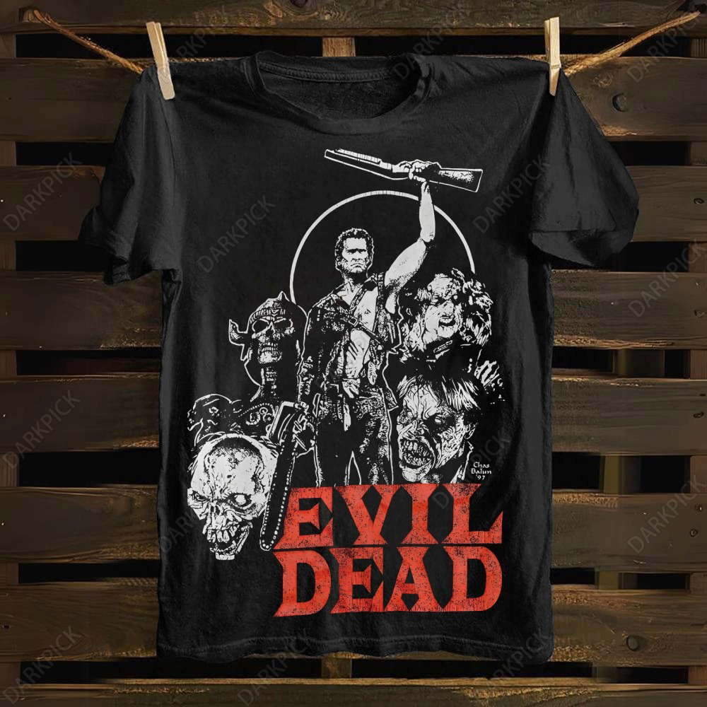 Unisex cotton  Evil Dead T-shirt