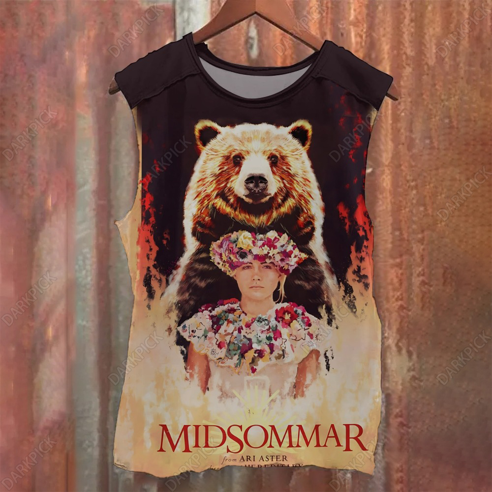 Unisex Casual Printed Midsommar Florence Pugh Tank Top