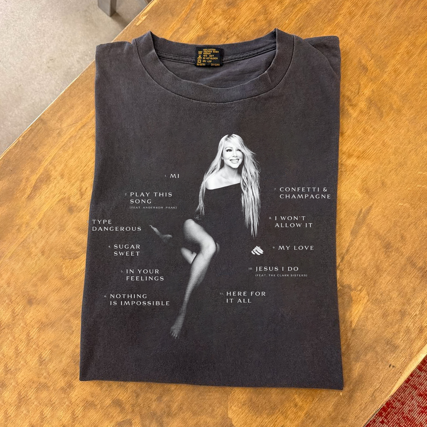 Mariah Carey cotton T-shirt
