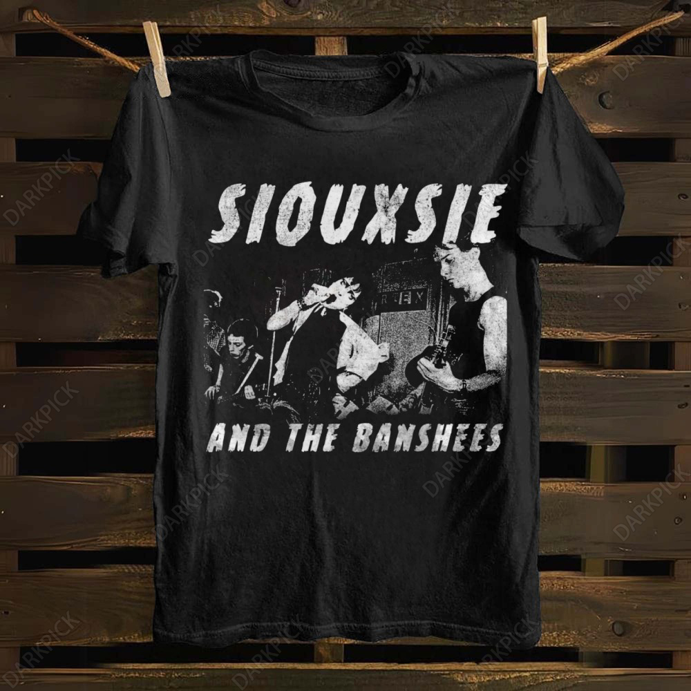 Unisex cotton  Siouxsie and the Banshees T-shirt