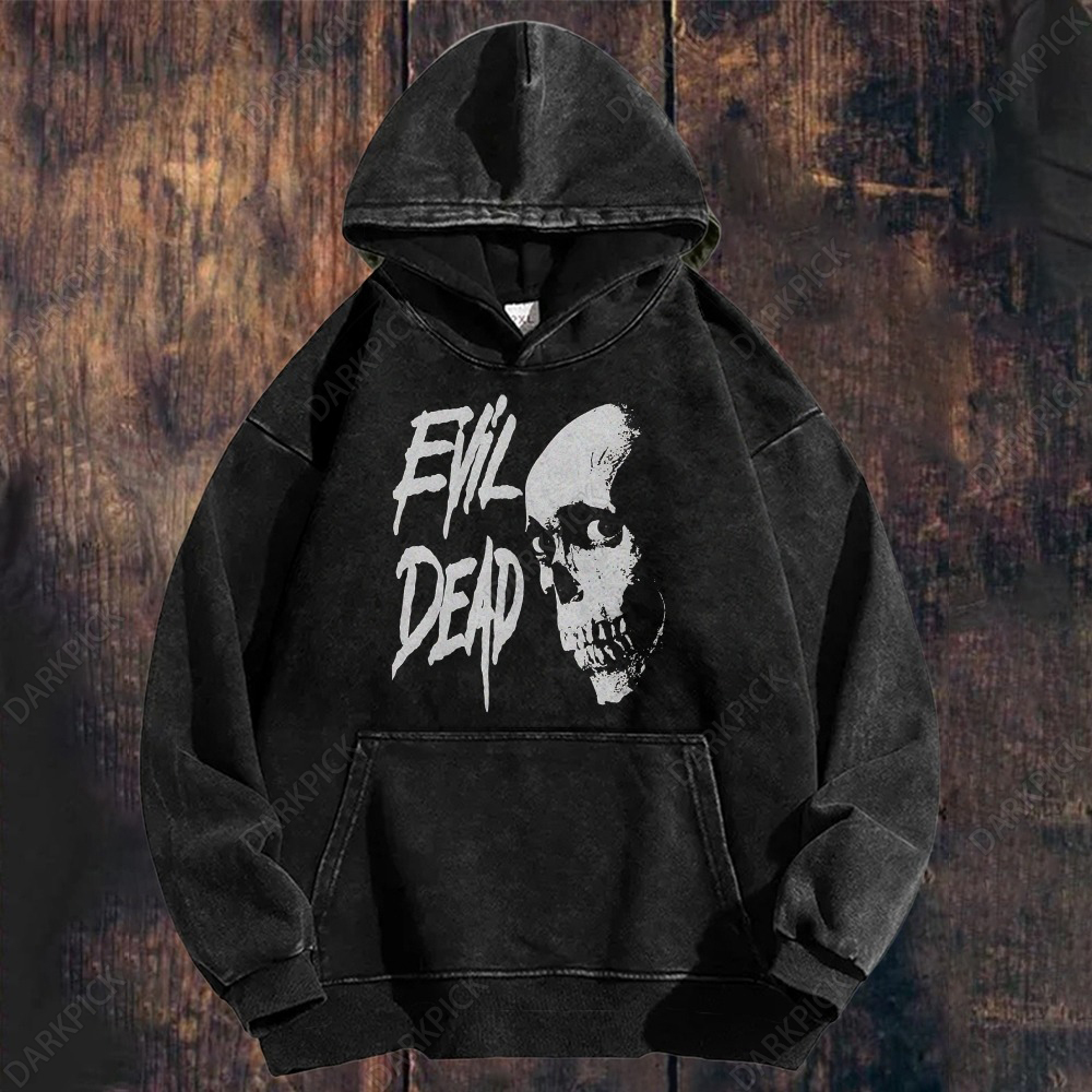 Unisex Washed Evil Dead hoodie