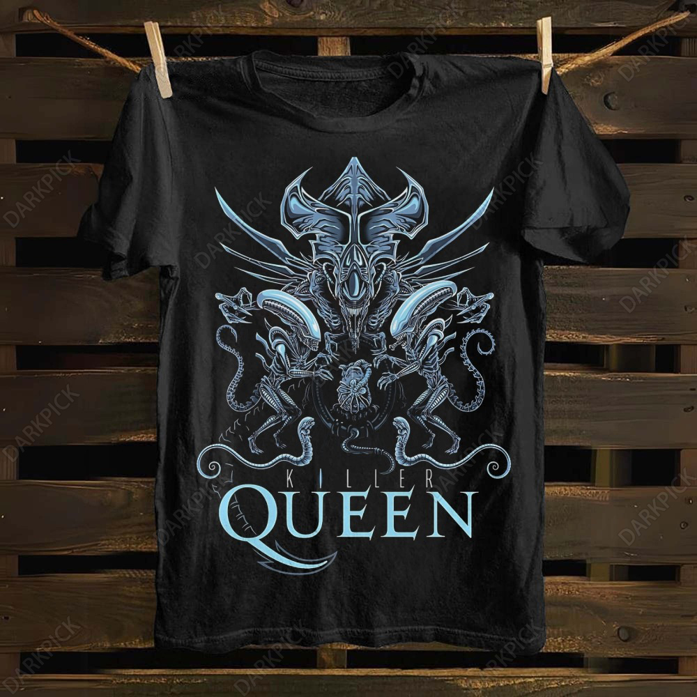 Unisex cotton Xenomorph Queen T-shirt