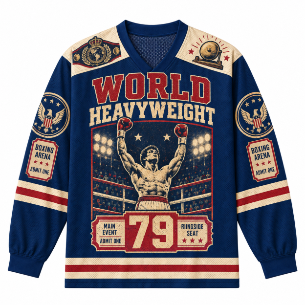 WORLD HEAVYWEIGHT Jersey Shirts