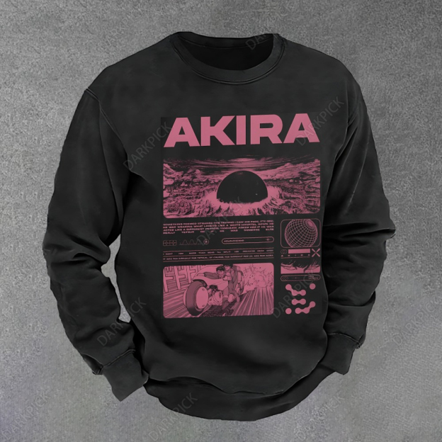 Unisex Vintage Akira Art Graphic  Sweatshirt