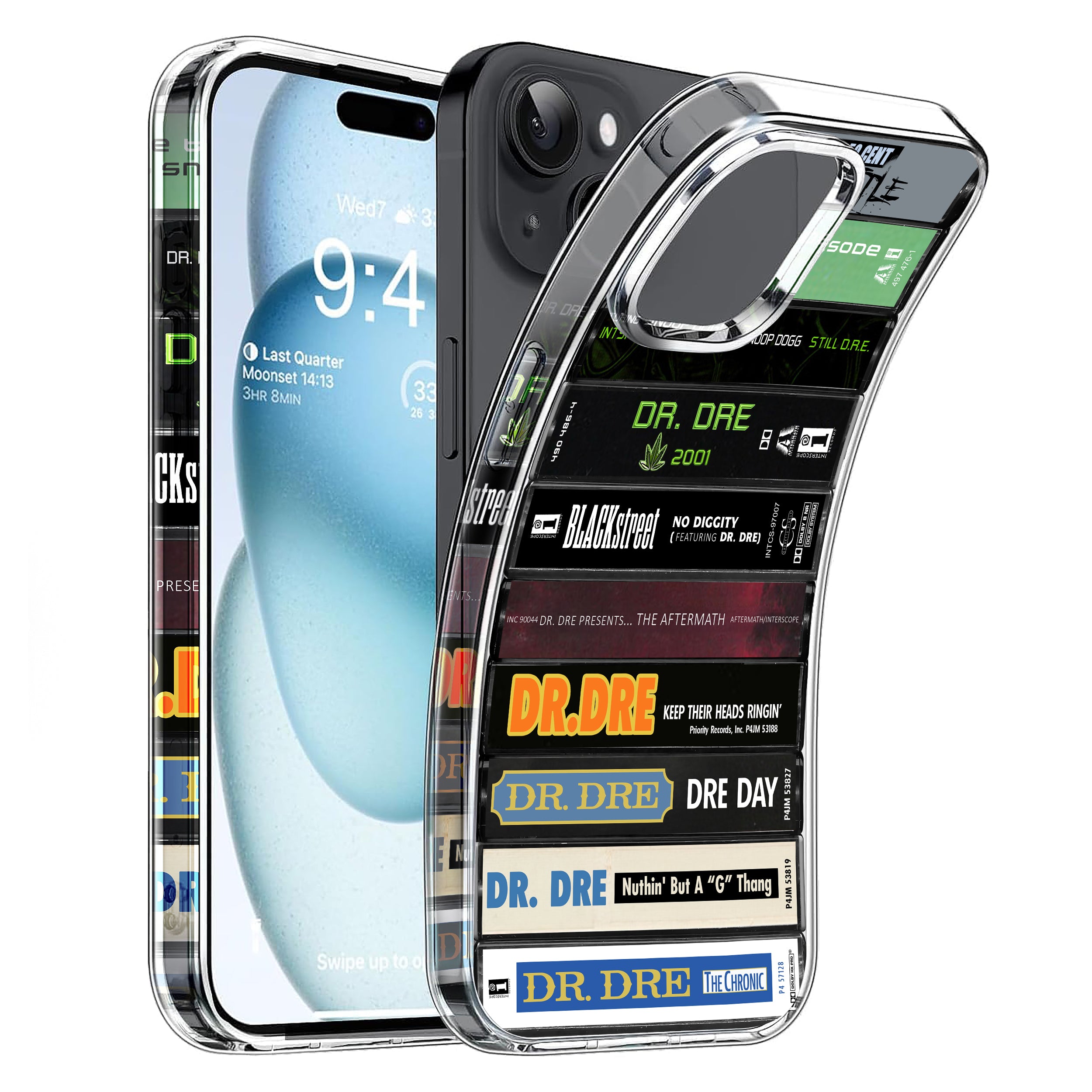 Dr. Dre Albums Cassette Collection Retro Phone Case