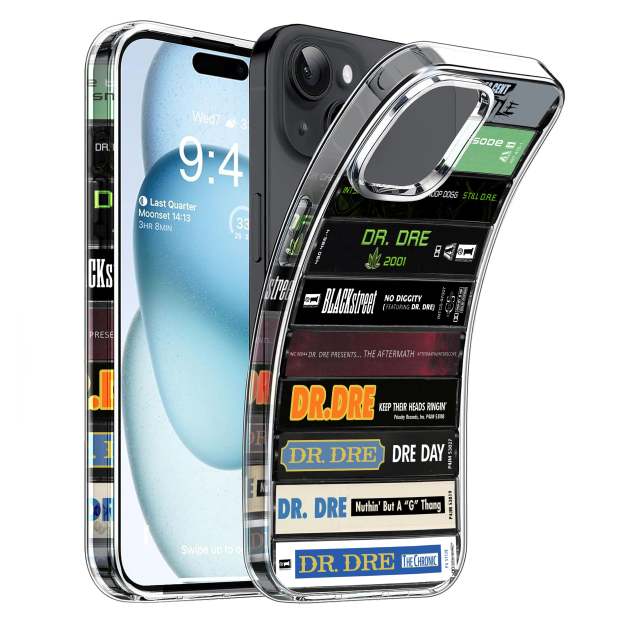 Dr. Dre Albums Cassette Collection Retro Phone Case