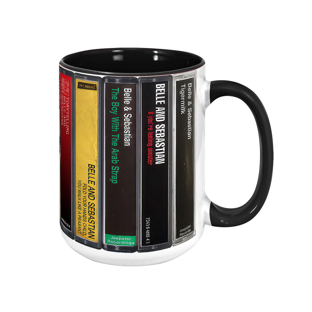 Belle and Sebastian Albums Cassette Retro Collection Accent Mug