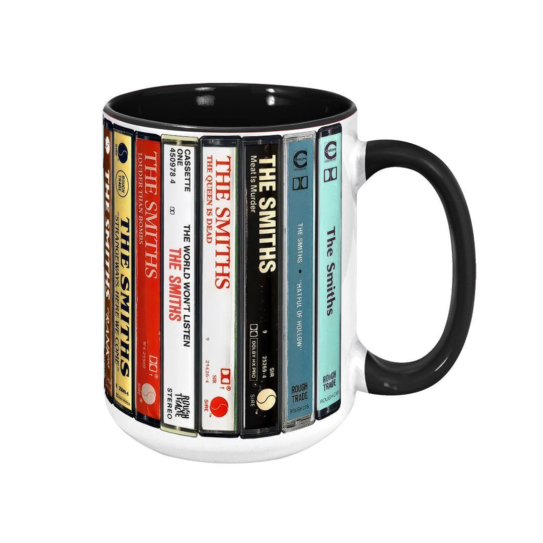 The Smiths Albums Cassette Retro Collection Accent Mug