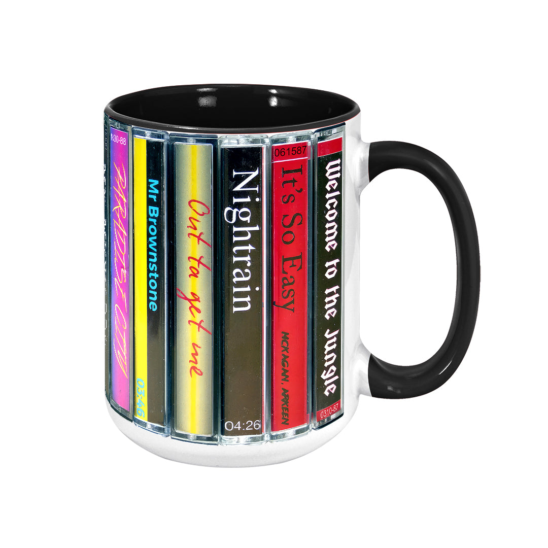 Guns N Roses – Appetite For Destruction Album Cassette Retro Collection Accent Mug