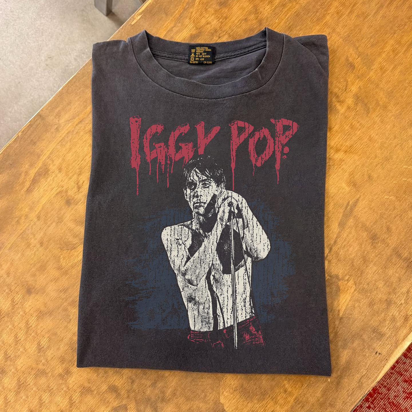 Iggy Pop cotton T-shirt – darkpick