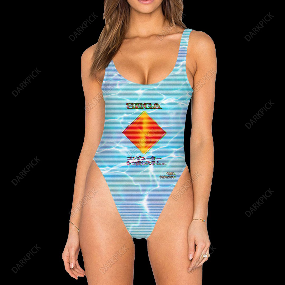 Sea Of Dreams High Legged One Piece Swimsuit