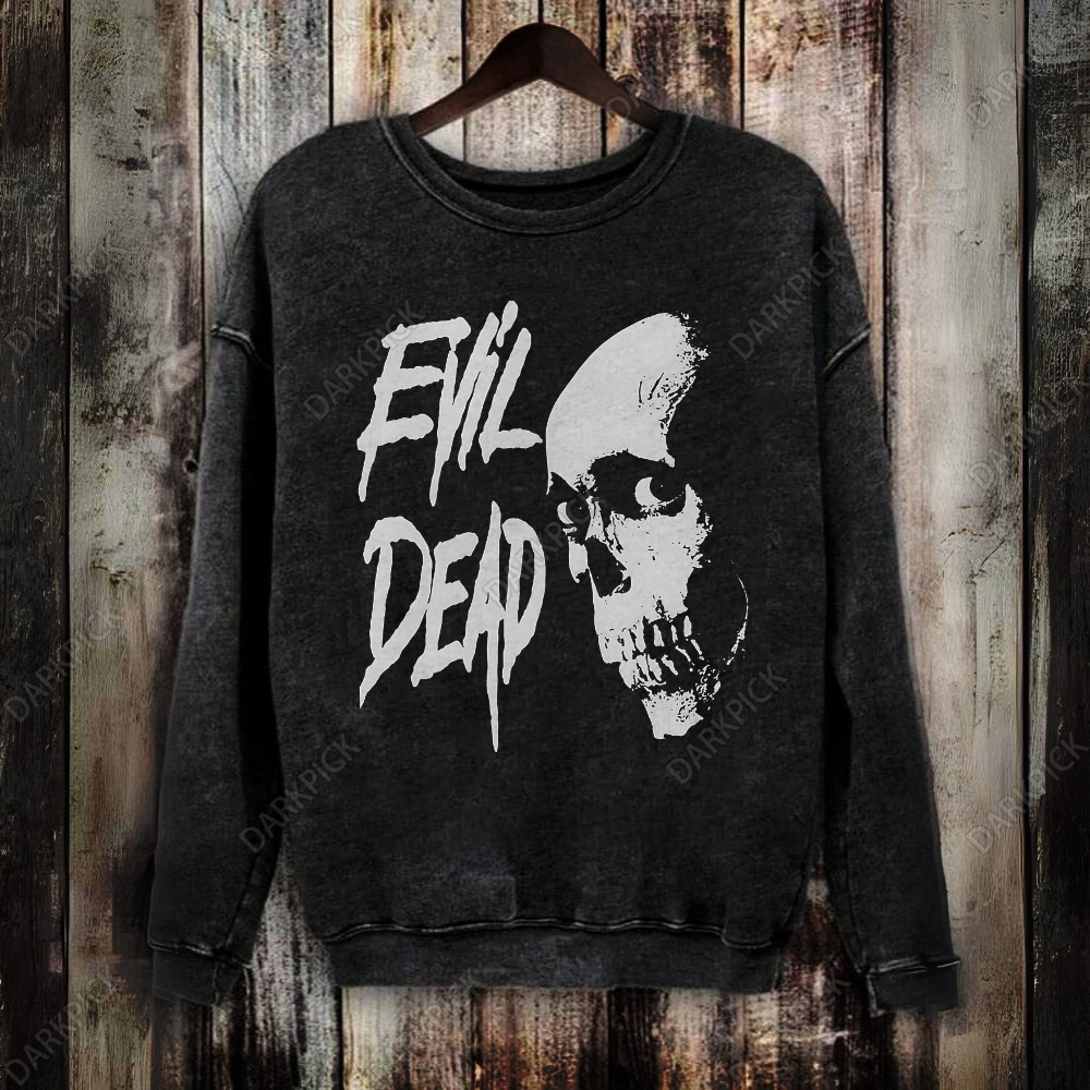 Unisex Vintage Washed Evil Dead Sweatshirt