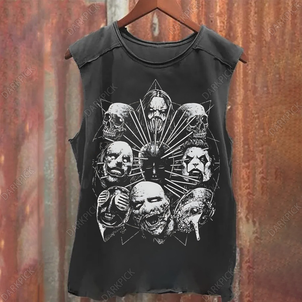 Unisex Vintage  Slipknot Tank Top