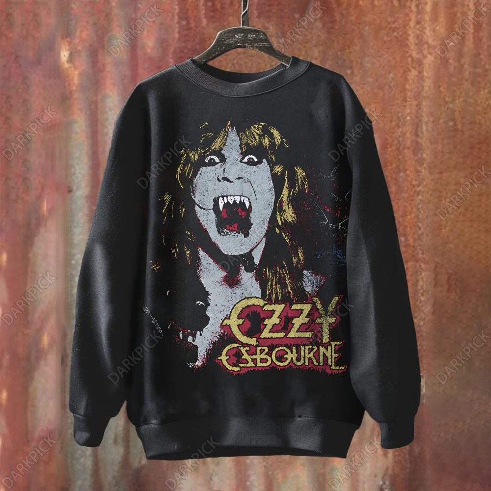 Unisex Cotton   Ozzy Osbourne Sweatshirt