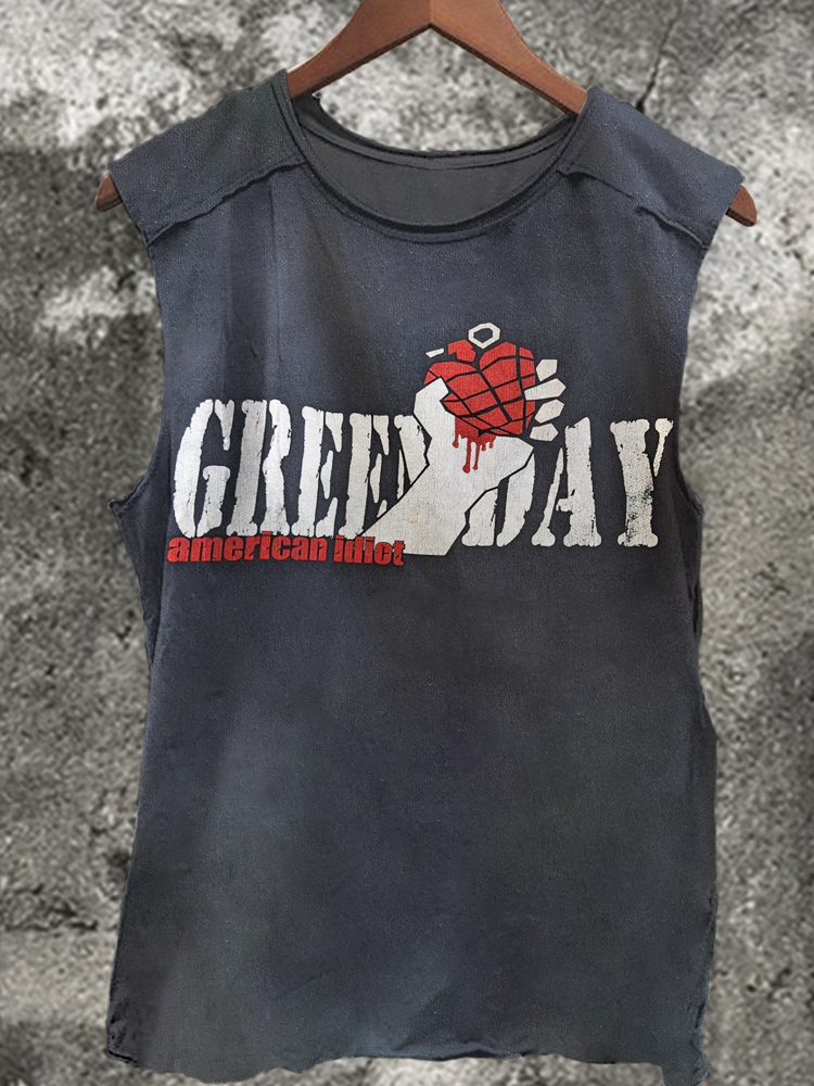 Vintage Rock Band Tour Men's Tank Top