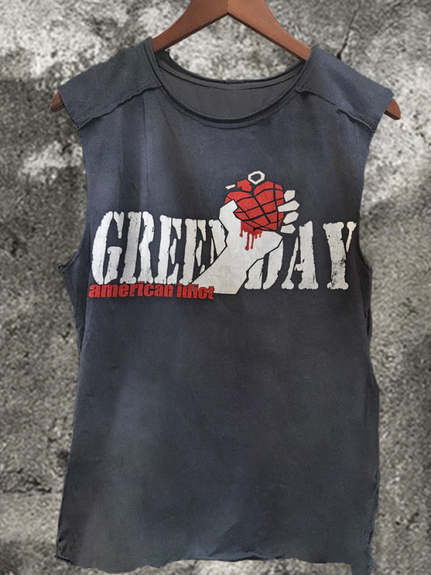 Vintage Rock Band Tour Men's Tank Top