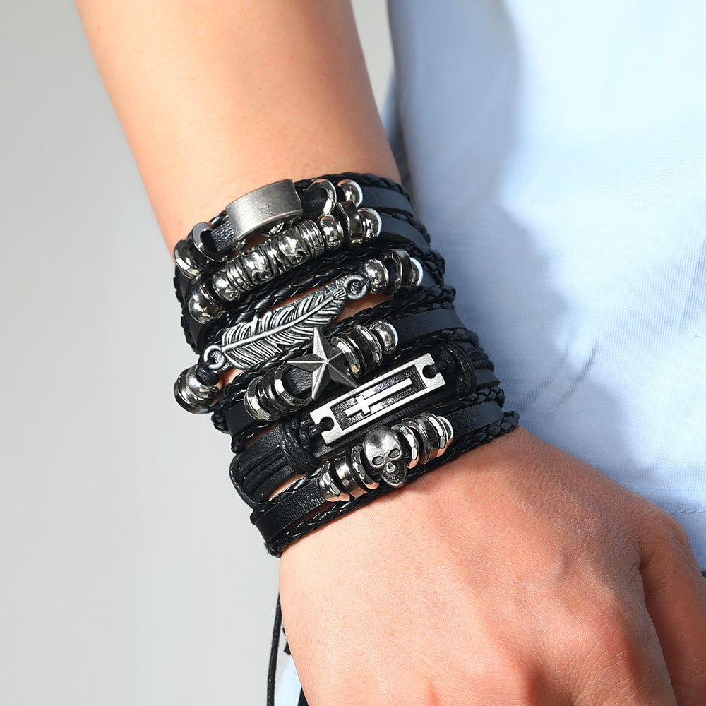 Men's punk street bracelet