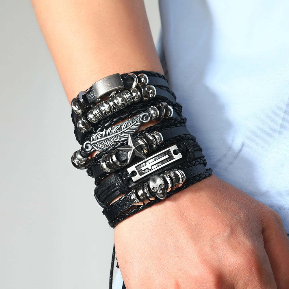 Men's punk street bracelet